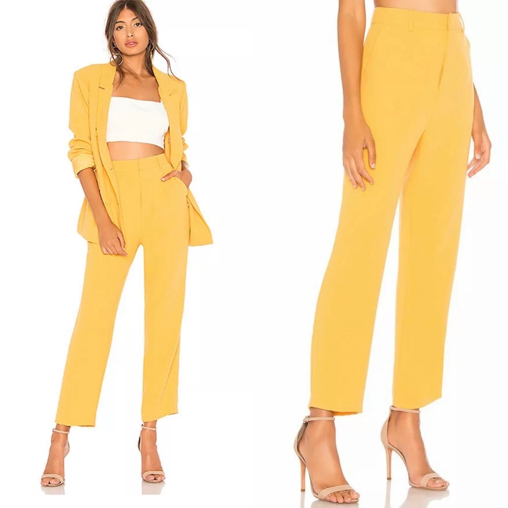 LOVERS + FRIENDS TEMPO YELLOW PANTS